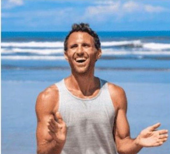 Jon on the beach in Costa Rica